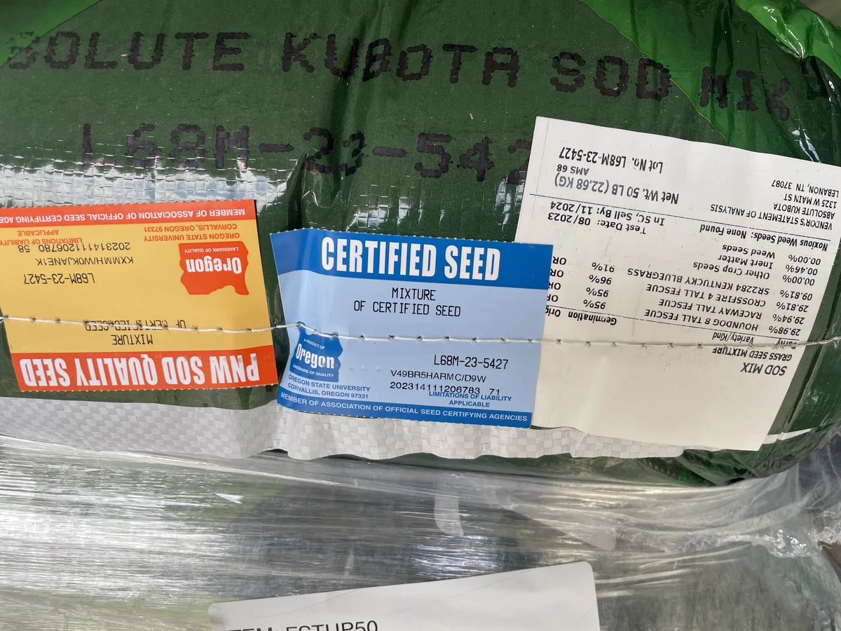 Sod Quality Seed Blend 9010 Sod Mix Fescue to Kentucky Bluegrass — Mr. Lawn Care, Middle Tennessee lawn treatment