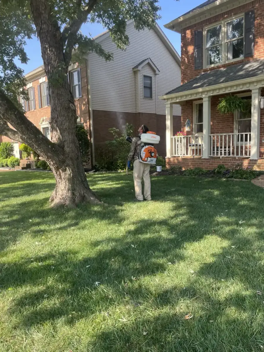 Bee-safe mosquito flea and tick yard treatment service in Middle Tennessee